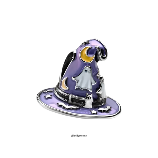 Charm sombrero bruja Halloween