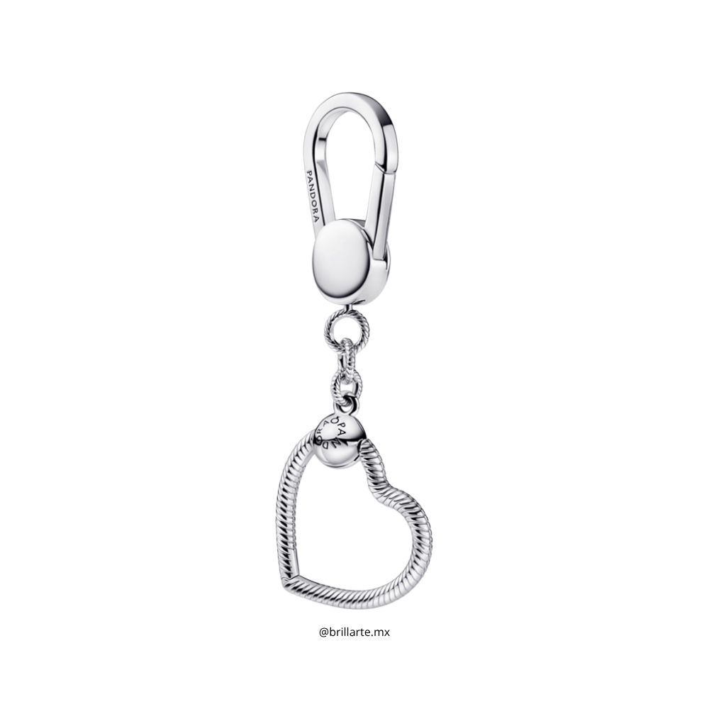 Charm llavero corazón para charms