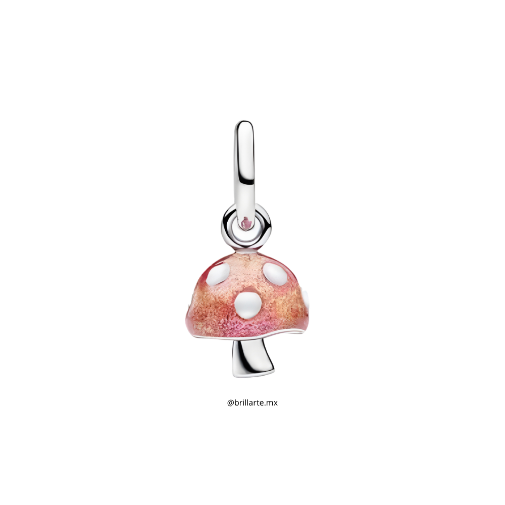 Charm colgante de hongo