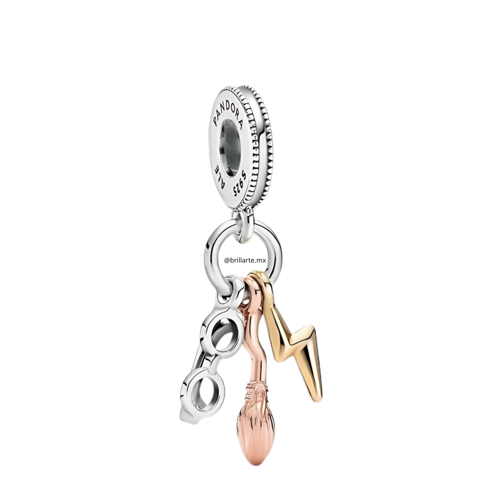 Charm colgante triple harry potter