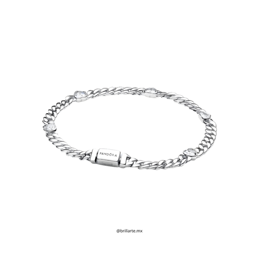 Brazalete cubana con corazón