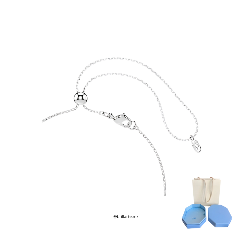 Collar en Y Ariana Grande x Swarovski libélula lila