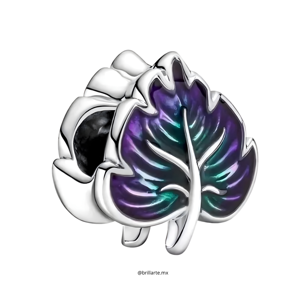 Charm hoja morada