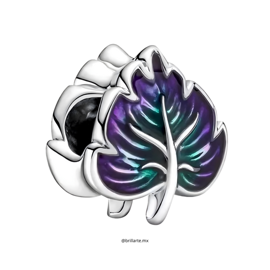 Charm hoja morada