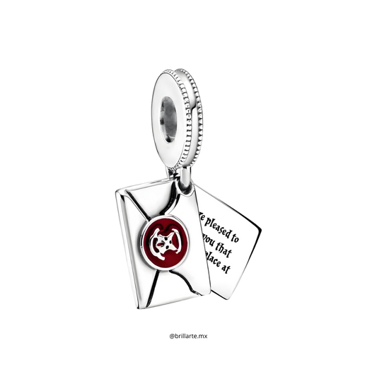 Charm carta de aceptación Harry potter