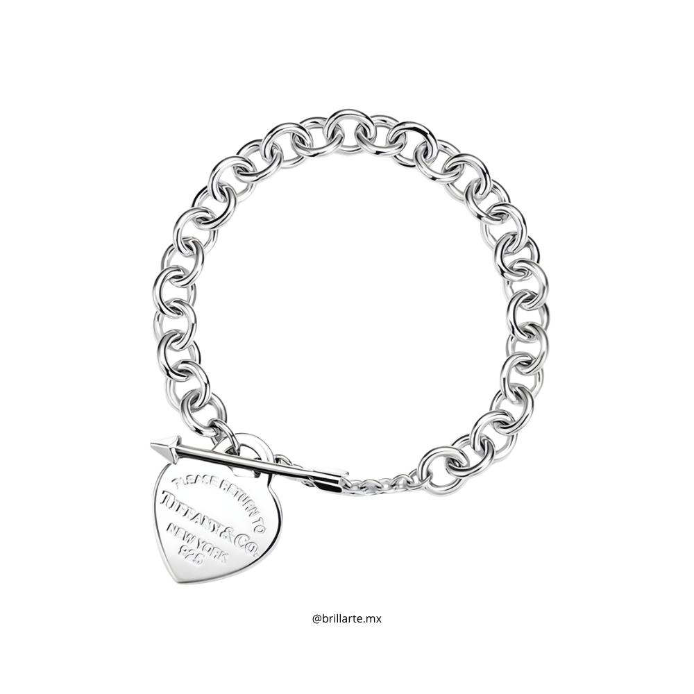 Pulsera Tiffany & Co. Return to Tiffany Lovestruck Heart Tag