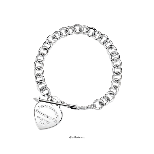 Pulsera Tiffany & Co. Return to Tiffany Lovestruck Heart Tag