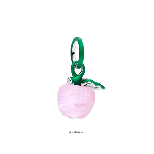 Charm manzana rosada