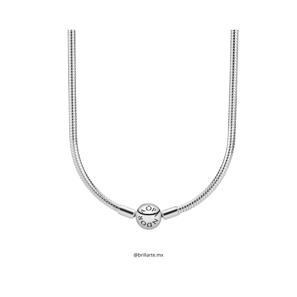 Collar para charms broche circular