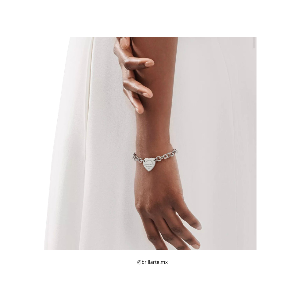 Pulsera Tiffany & Co. Return to Tiffany Lovestruck Heart Tag