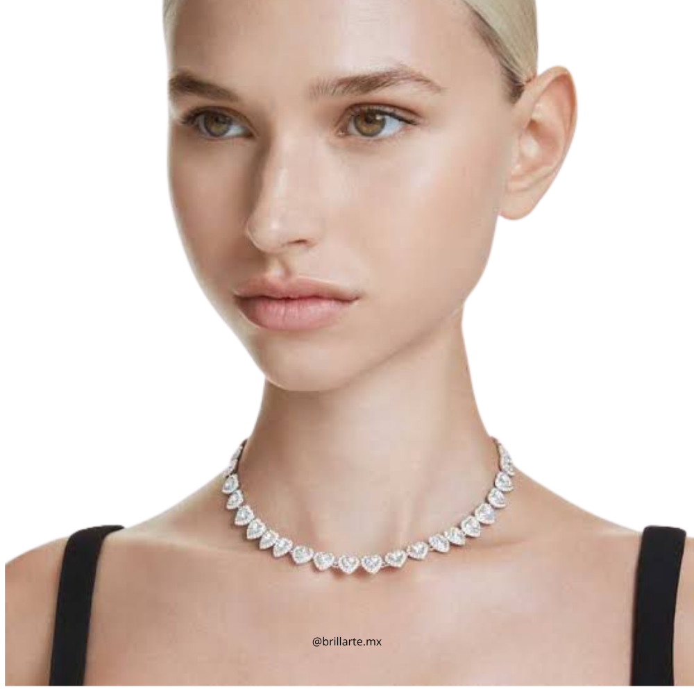 Collar tenis corazones Ariana Grande