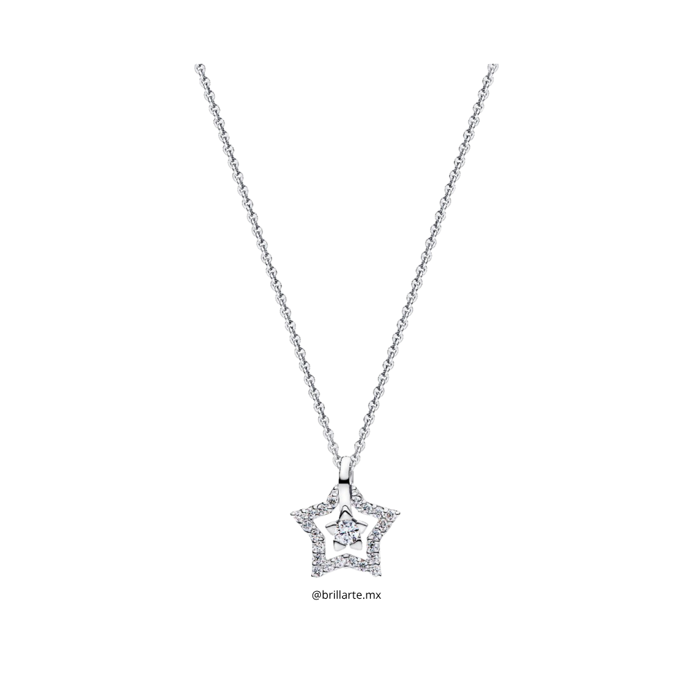 Collar talismán estrella