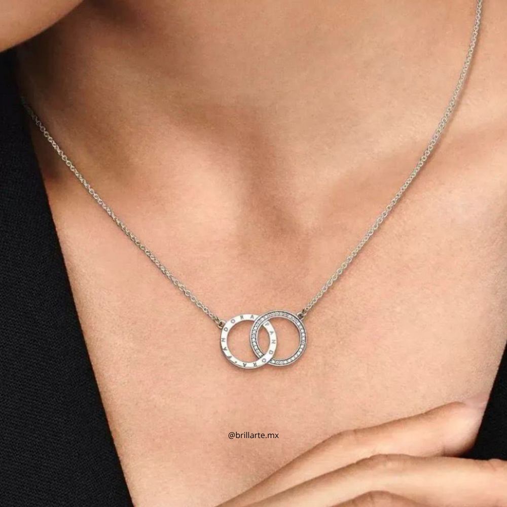 Collar círculos de Pandora
