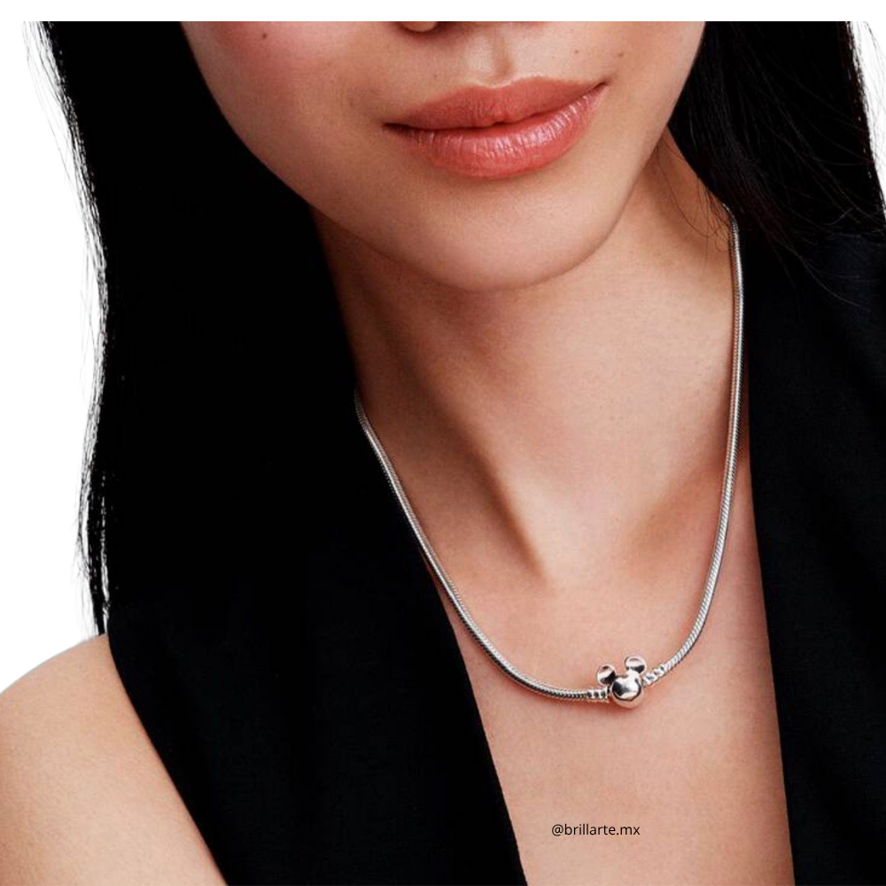 Collar cierre Mickey Mouse para charms