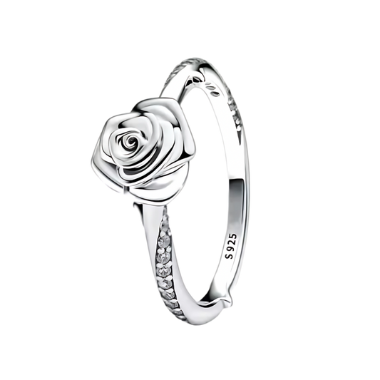 Anillo flor floreciendo
