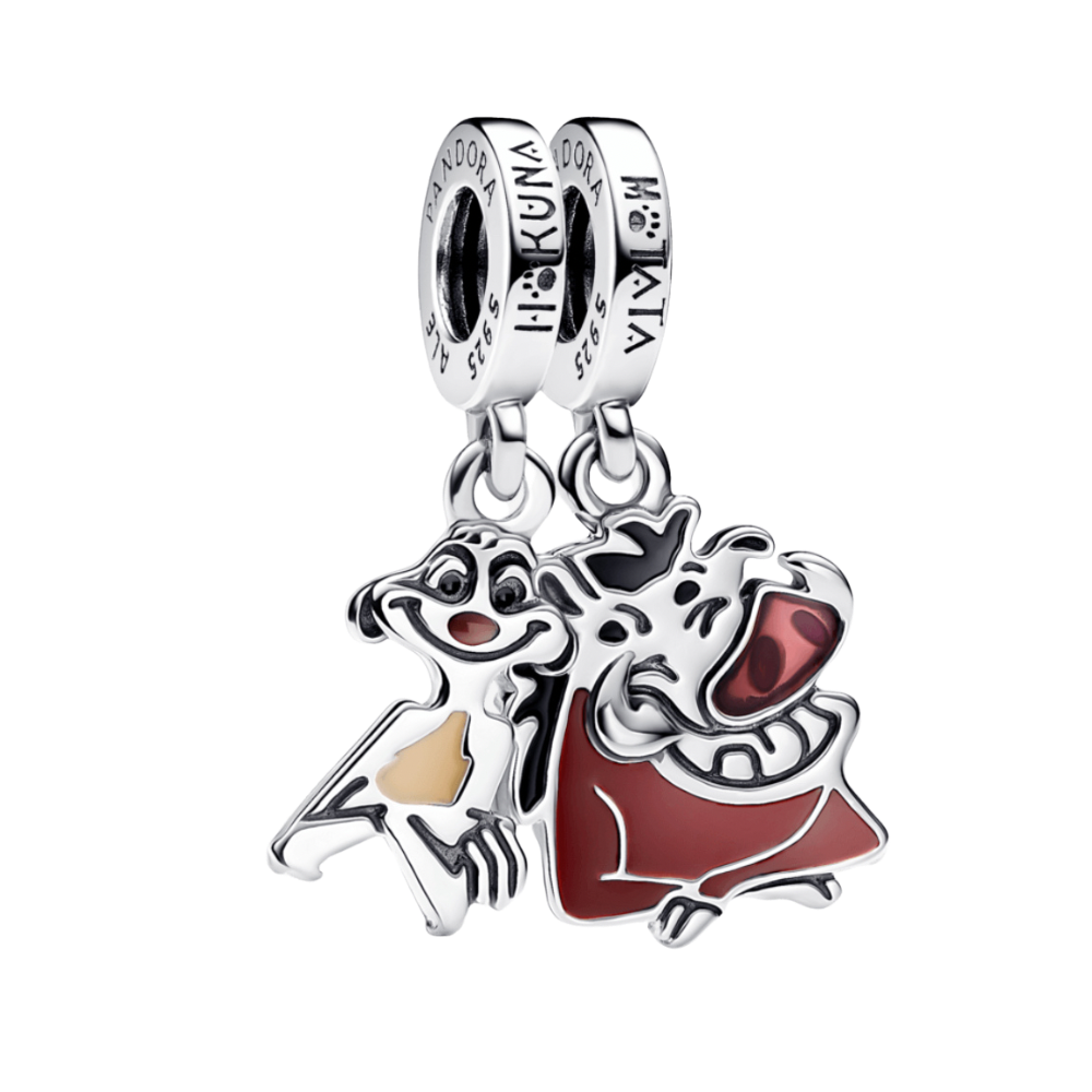 Charms dúo Timón y Pumba