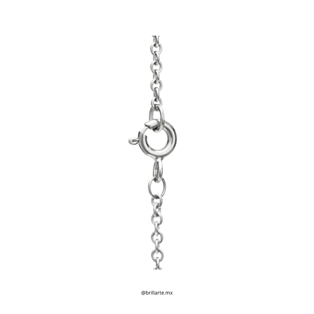 Pulsera doble con corazón Tiffany