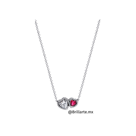 Collar corazones