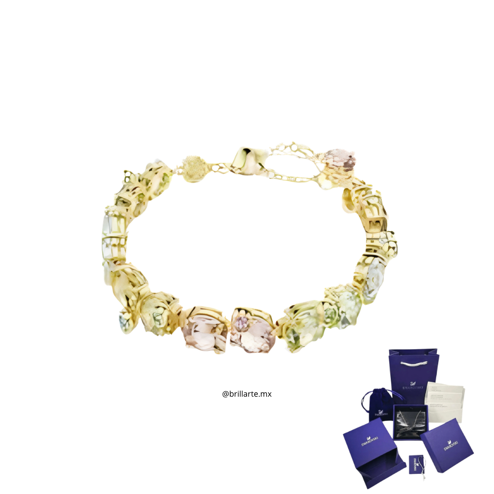 Pulsera Swarovski Tenis Multi Color Gema