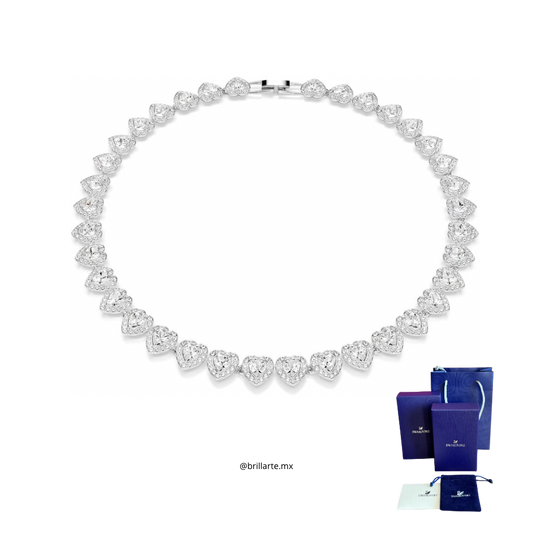 Collar tenis corazones Ariana Grande