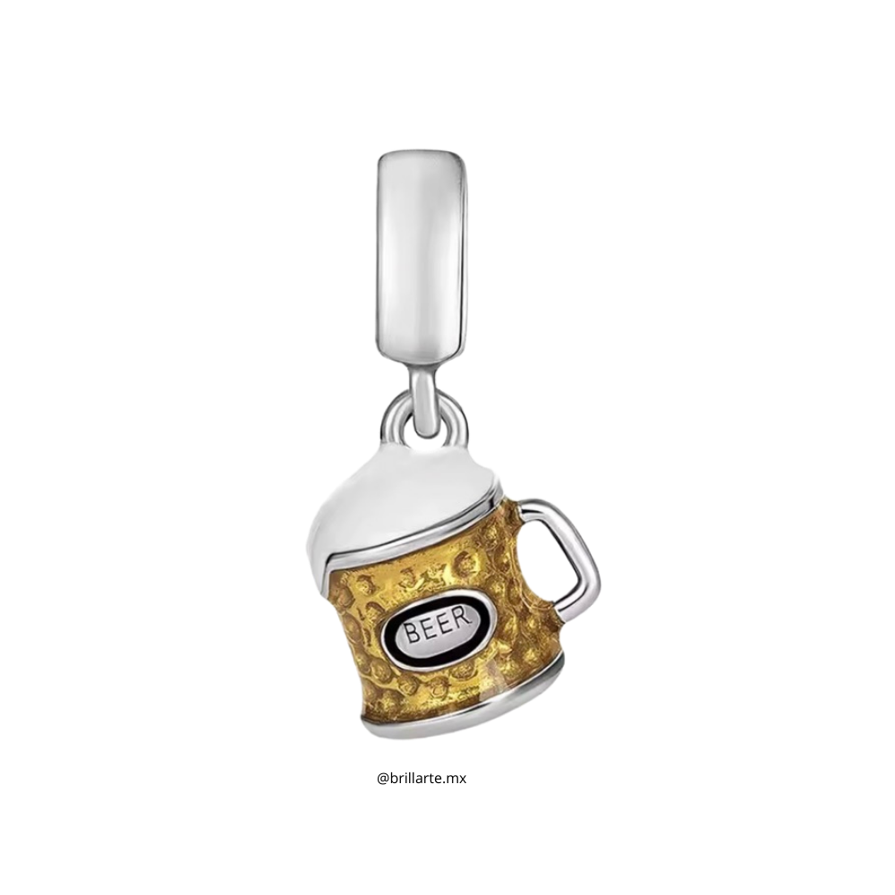 Charm colgante cerveza