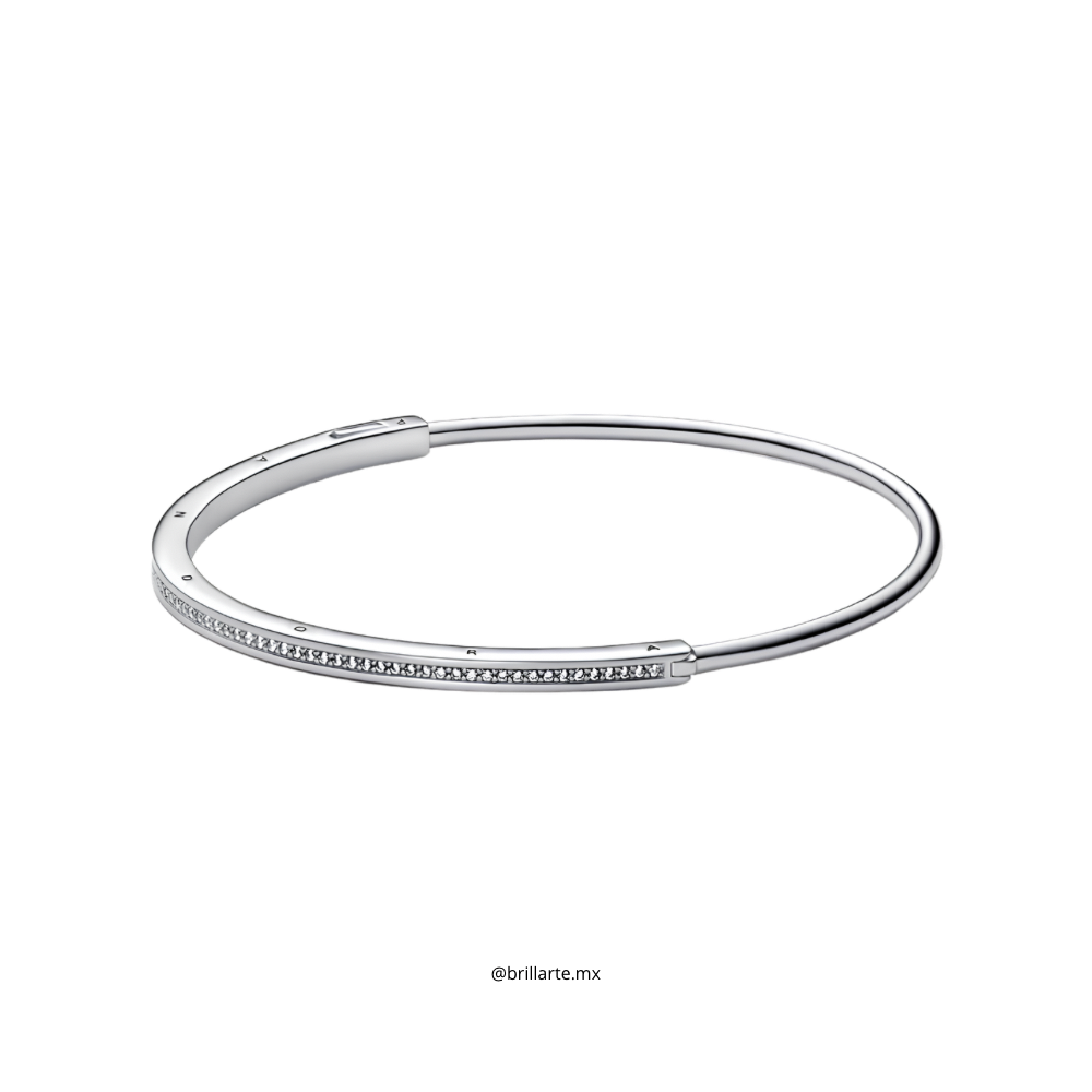 Brazalete rígido I-D Pandora Signature