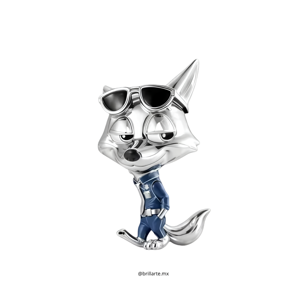 Charm Nick Wilde policía Zootopia