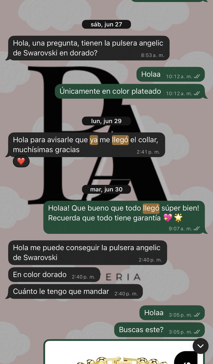 Cliente feliz Brillarte