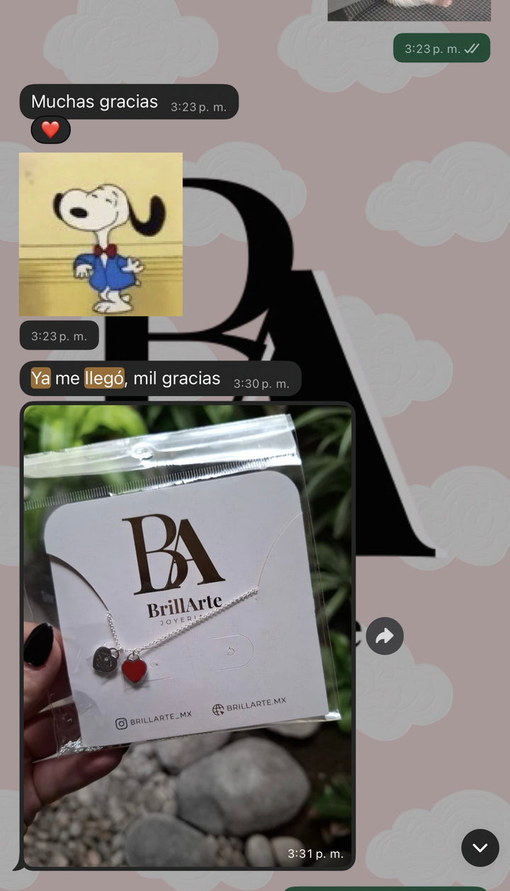 Cliente feliz Brillarte