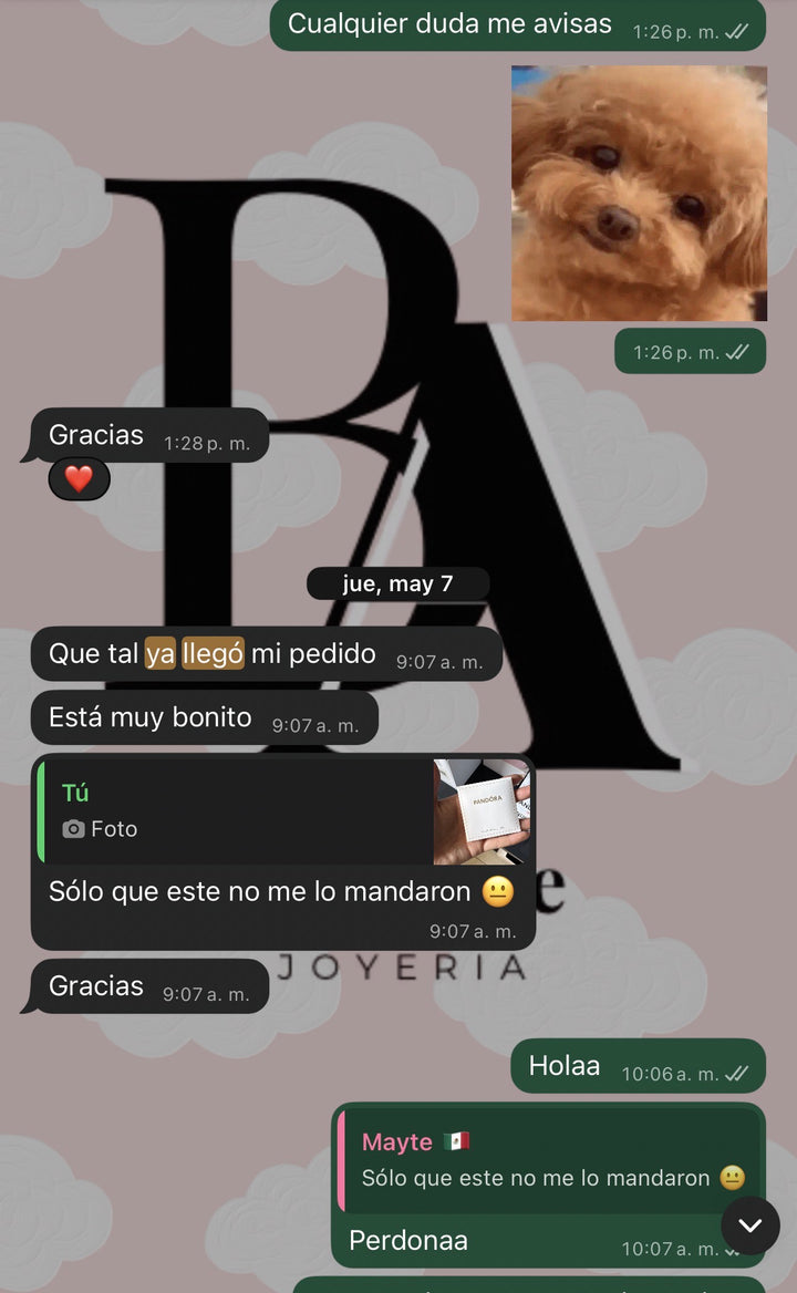 Cliente feliz Brillarte