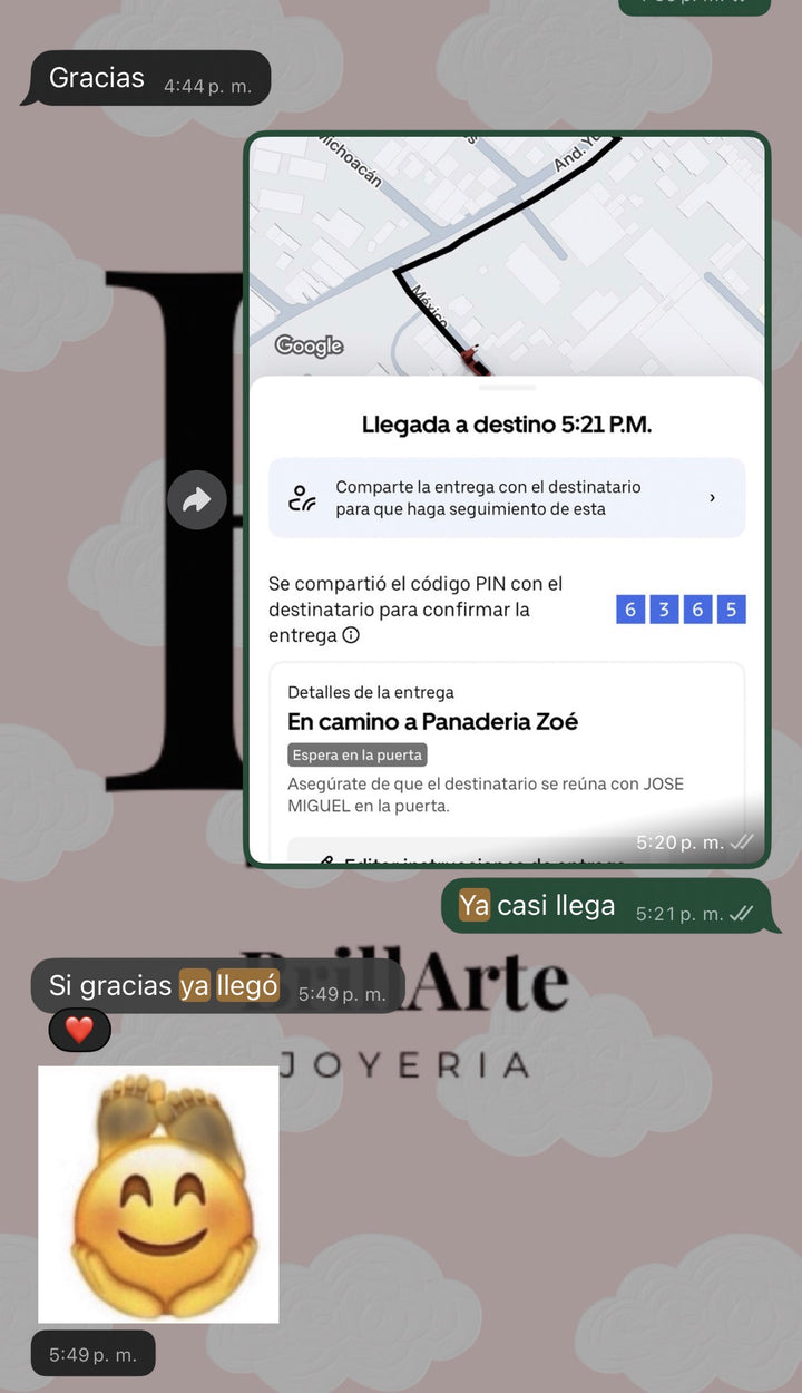 Cliente feliz Brillarte