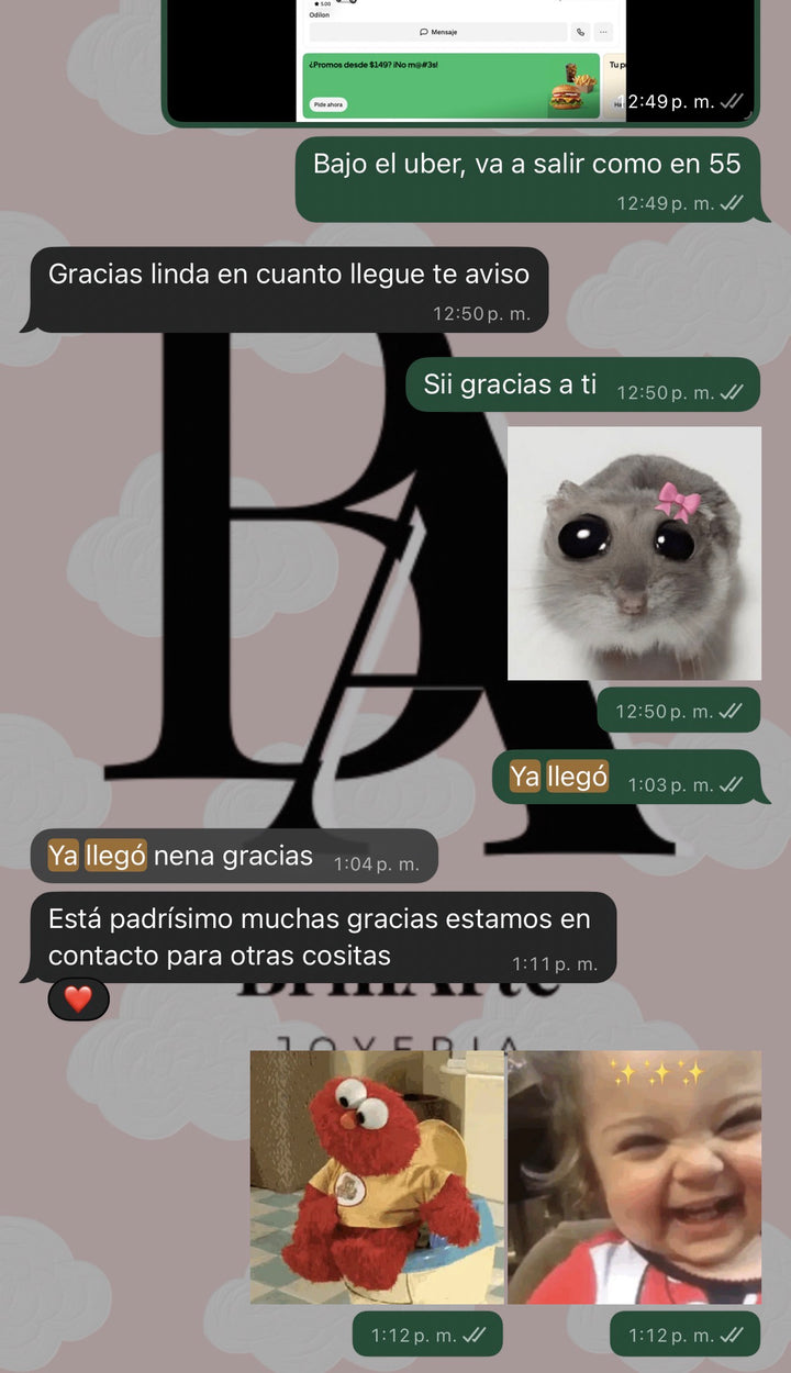 Cliente feliz Brillarte