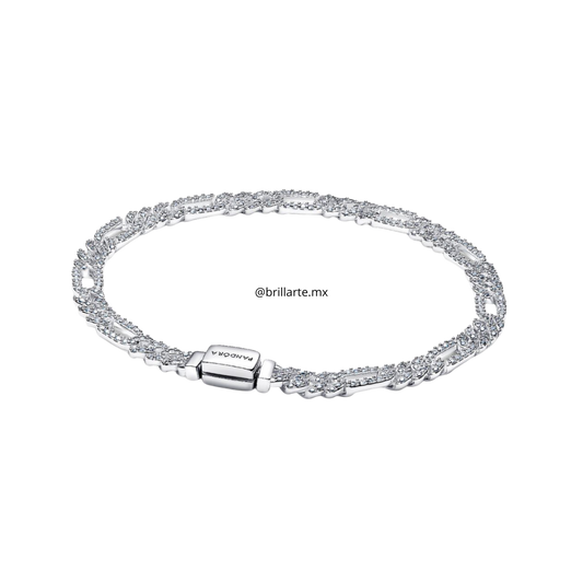 Brazalete cubano ovalado