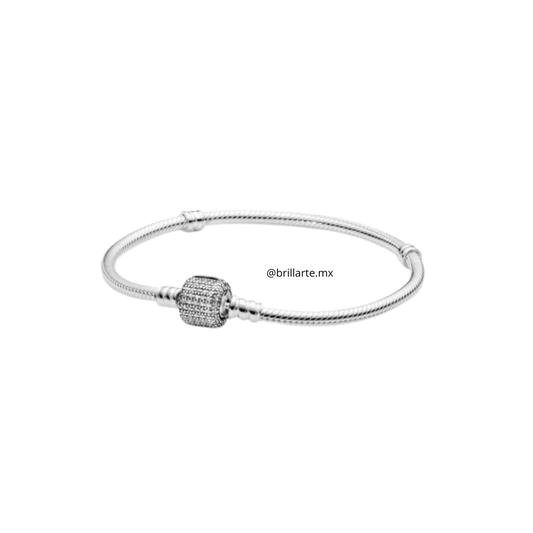 Brazalete broche con brillos