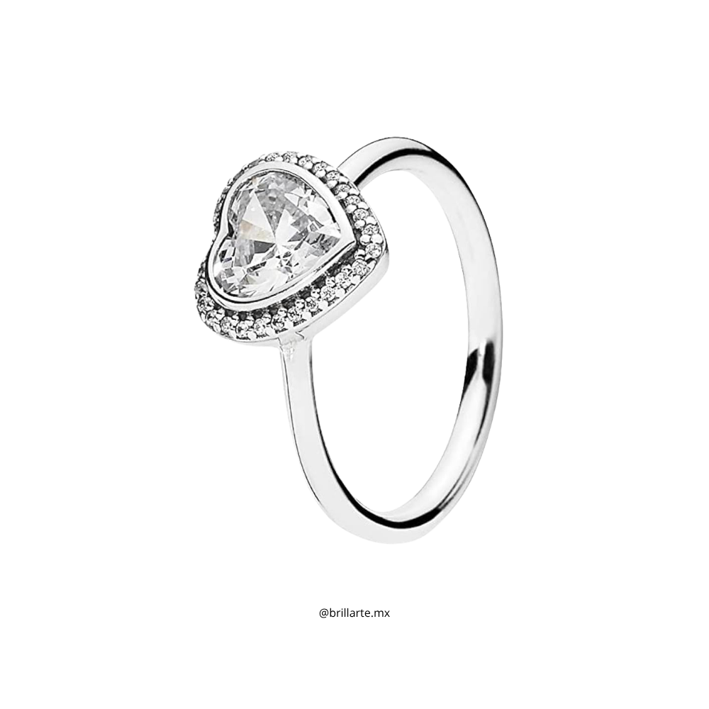 Anillo de amor brillante