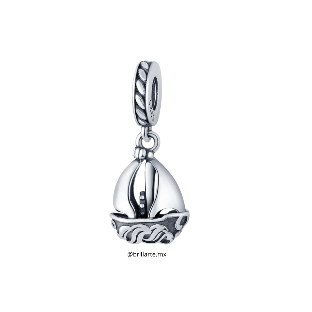 Charm colgante velero